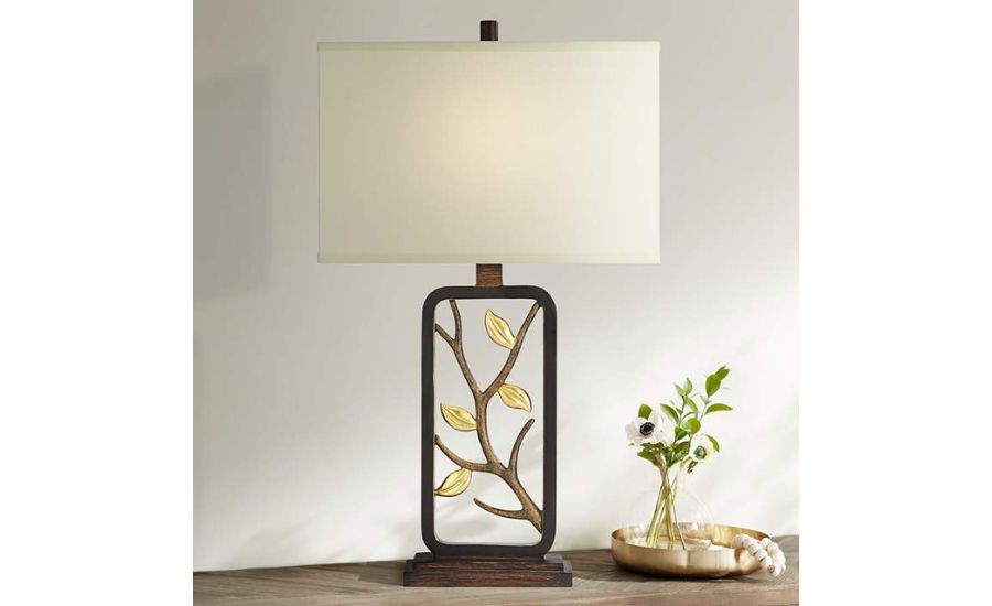 Lillian August 21.25in Geo Crystal Table Lamp: Elegant Design and Craftsmanship