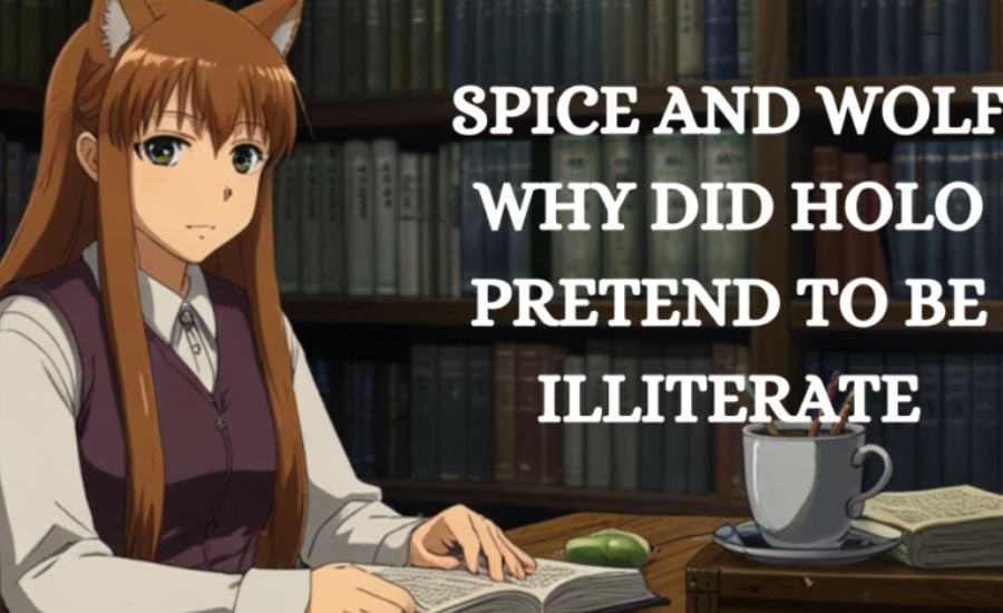 Spice and wolf why did holo pretend to be illiterate